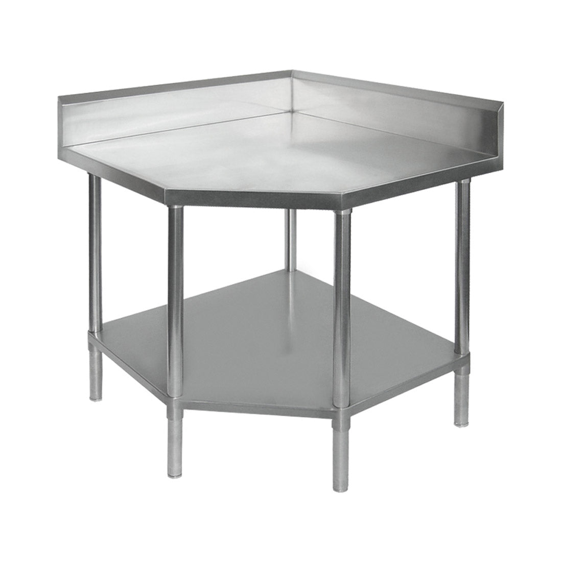 0900-6-WBCB/H - CORNER WORKBENCH WITH 100MM SPLASHBACK, 900X900X900MM