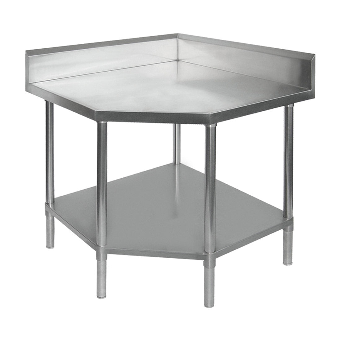 0900-7-WBCB/H - CORNER WORKBENCH WITH 100MM SPLASHBACK, 900X900X900MM