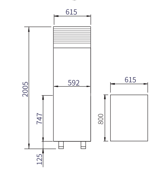Single Door Upright Bakery Freezer/CFT24-1BP