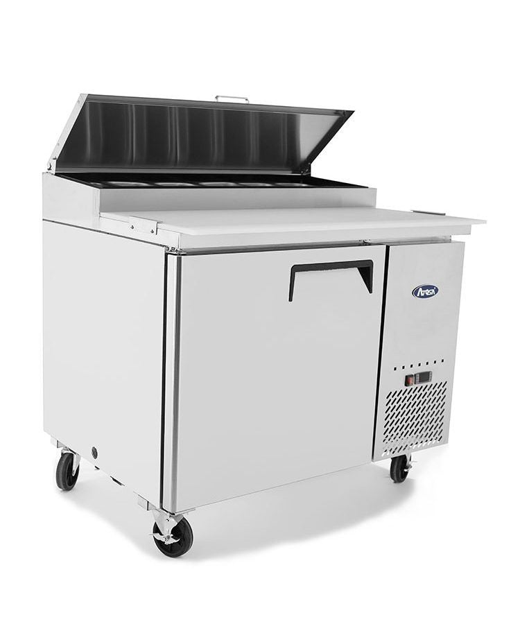 Atosa MPF8201 1 Door Pizza Prep Table Fridge 1117mm