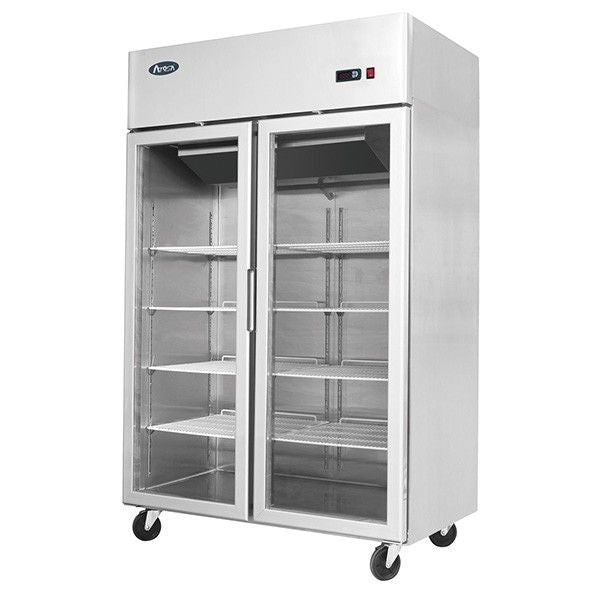 Atosa Top Mounted 2 Door Freezer Showcase 1314mm MCF8602