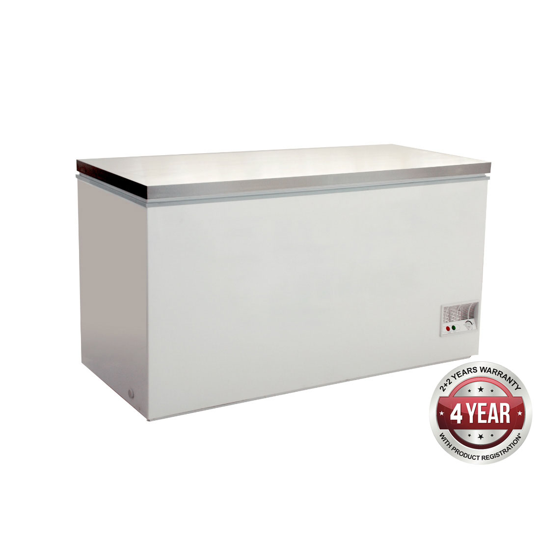 THERMASTER TEMPERATE CHEST FREEZER WITH STAINLESS STEEL LID - BD598F