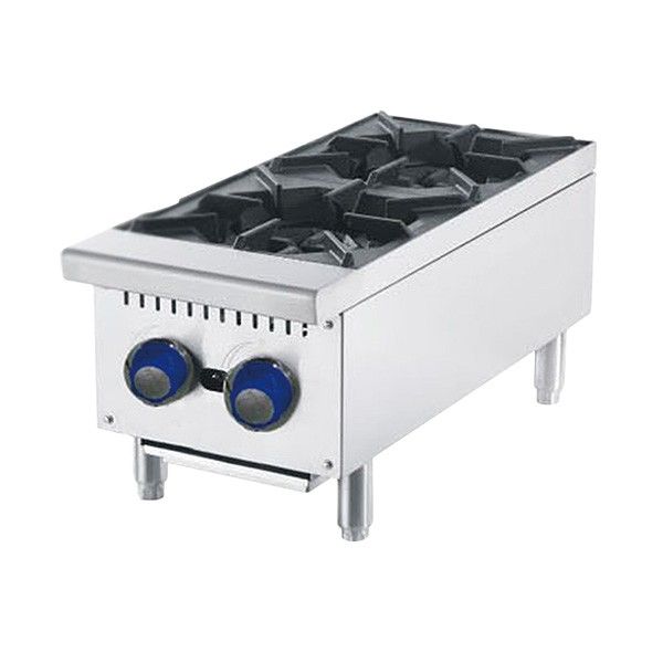 Cookrite 2 BURNER COOK TOP ATHP-12-2-LPG