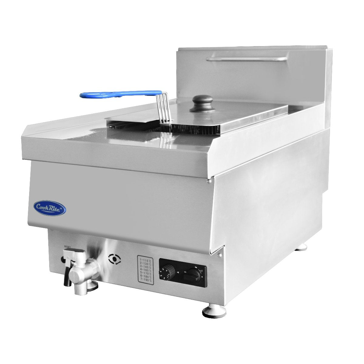 Cookrite AT65G4F-C-LPG 1 Tube Gas Deep Fryer LPG