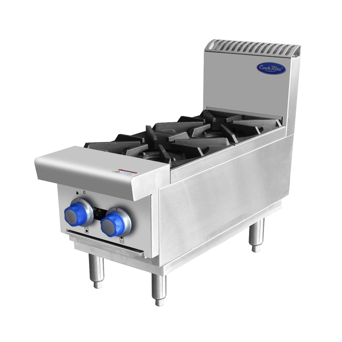 Cookrite OPEN 2 BURNER COOK TOPS LPG AT80G2B-C-LPG