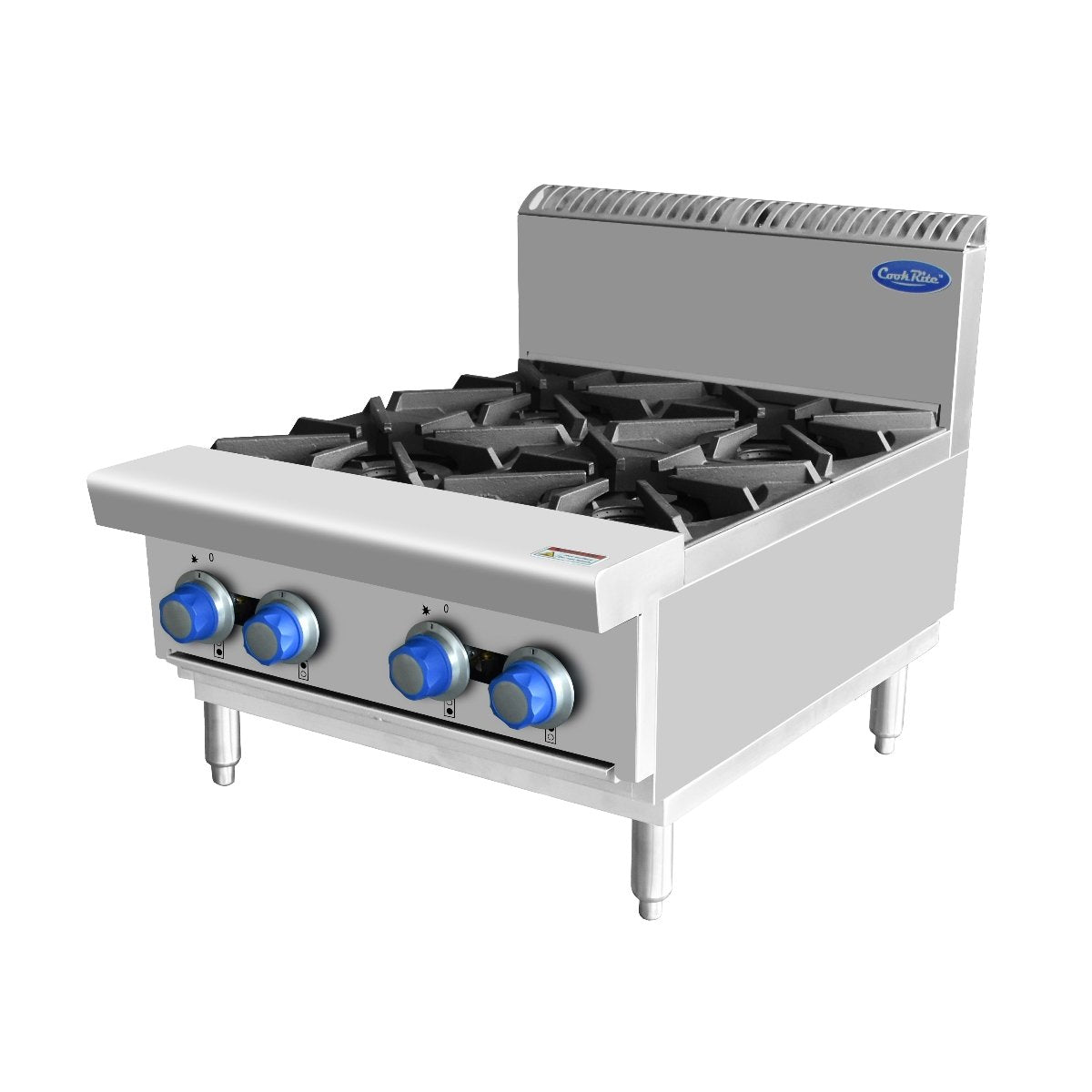 Cookrite OPEN 4 BURNER COOK TOPS NG AT80G4B-C-NG