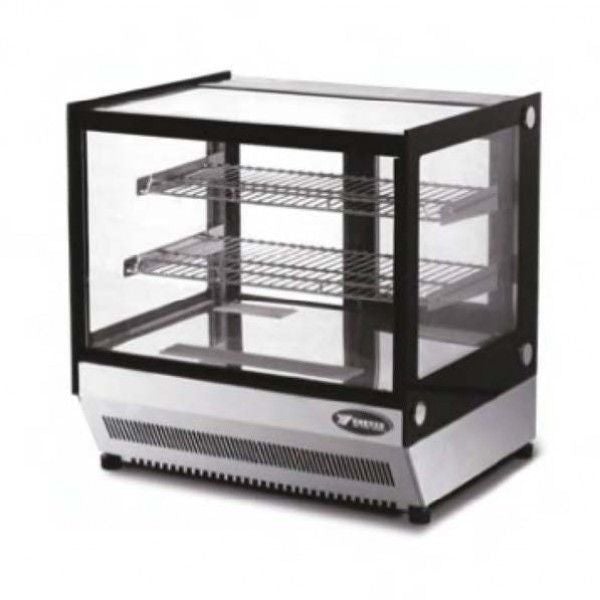 Countertop Square Cake Showcase 900 Mm Fridge