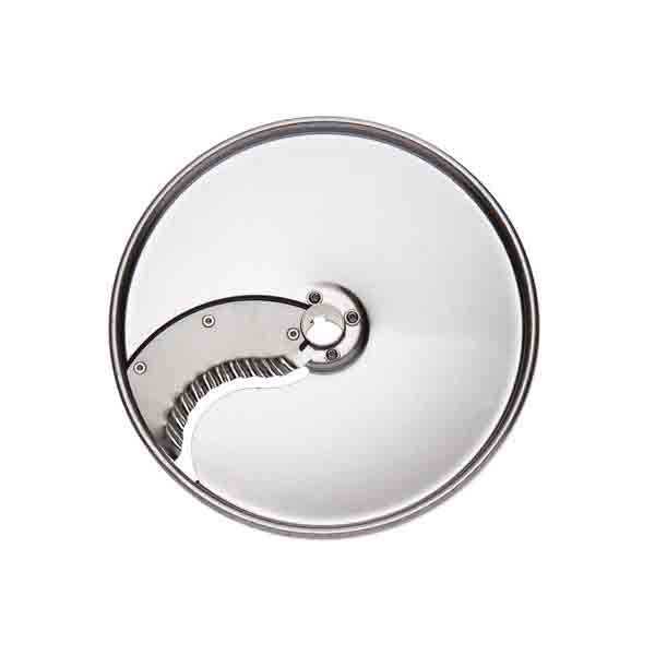 STAINLESS STEEL PRESSING/SLICING DISC WITH CORRUGATED S-BLADES (BALANCED) 8 MM - DS650162
