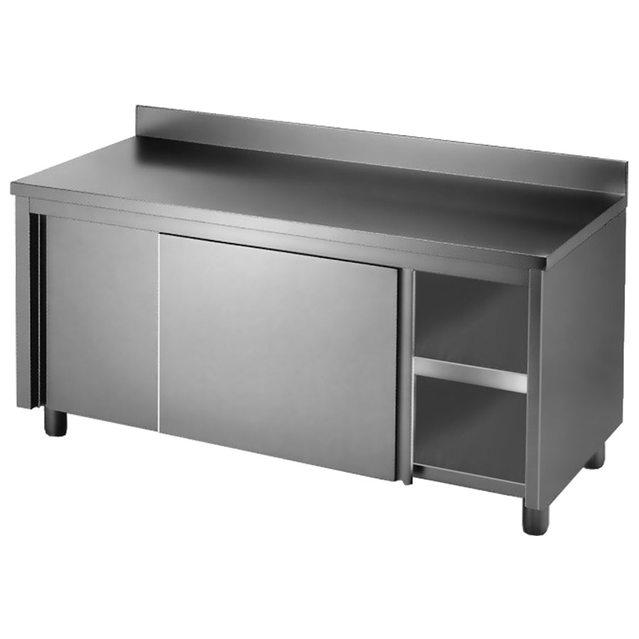 DTHT-1800B-H KITCHEN TIDY WORKBENCH CABINET WITH SPLASHBACK