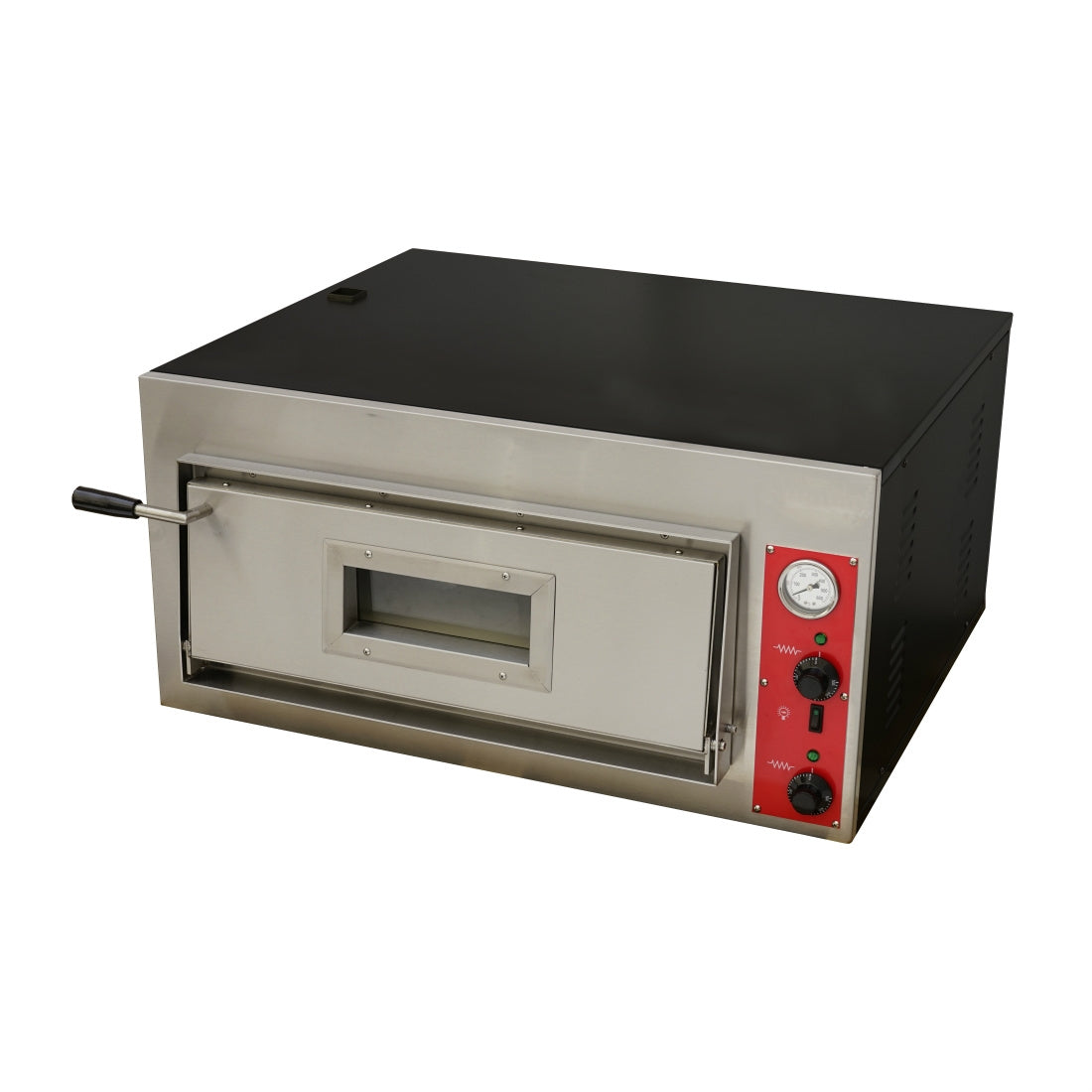 BLACK PANTHER SINGLE DECK PIZZA OVEN (EP-2-1E)