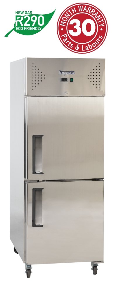 Exquisite GSC652H One Split Solid Door Upright Fridge