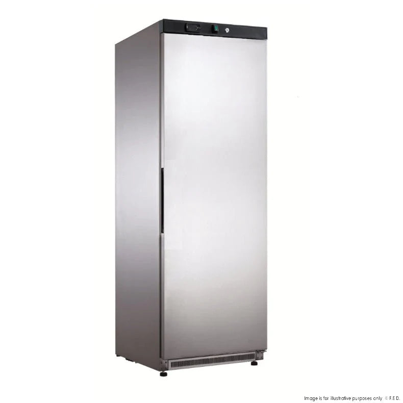 Fed - X Stainless Steel Upright Static Freezer XF400SS