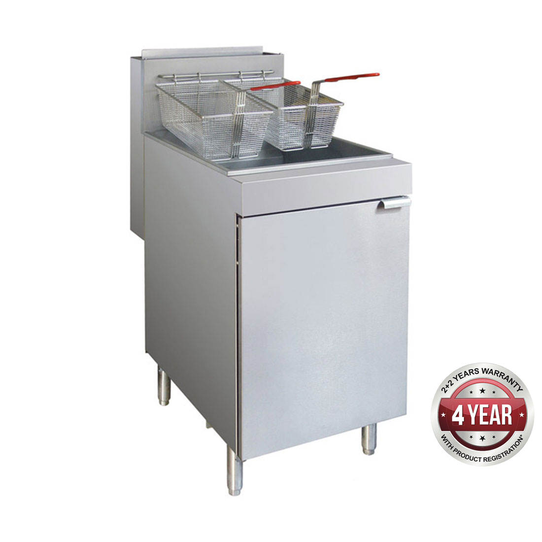 RC400E - SUPERFAST NATURAL GAS TUBE FRYER