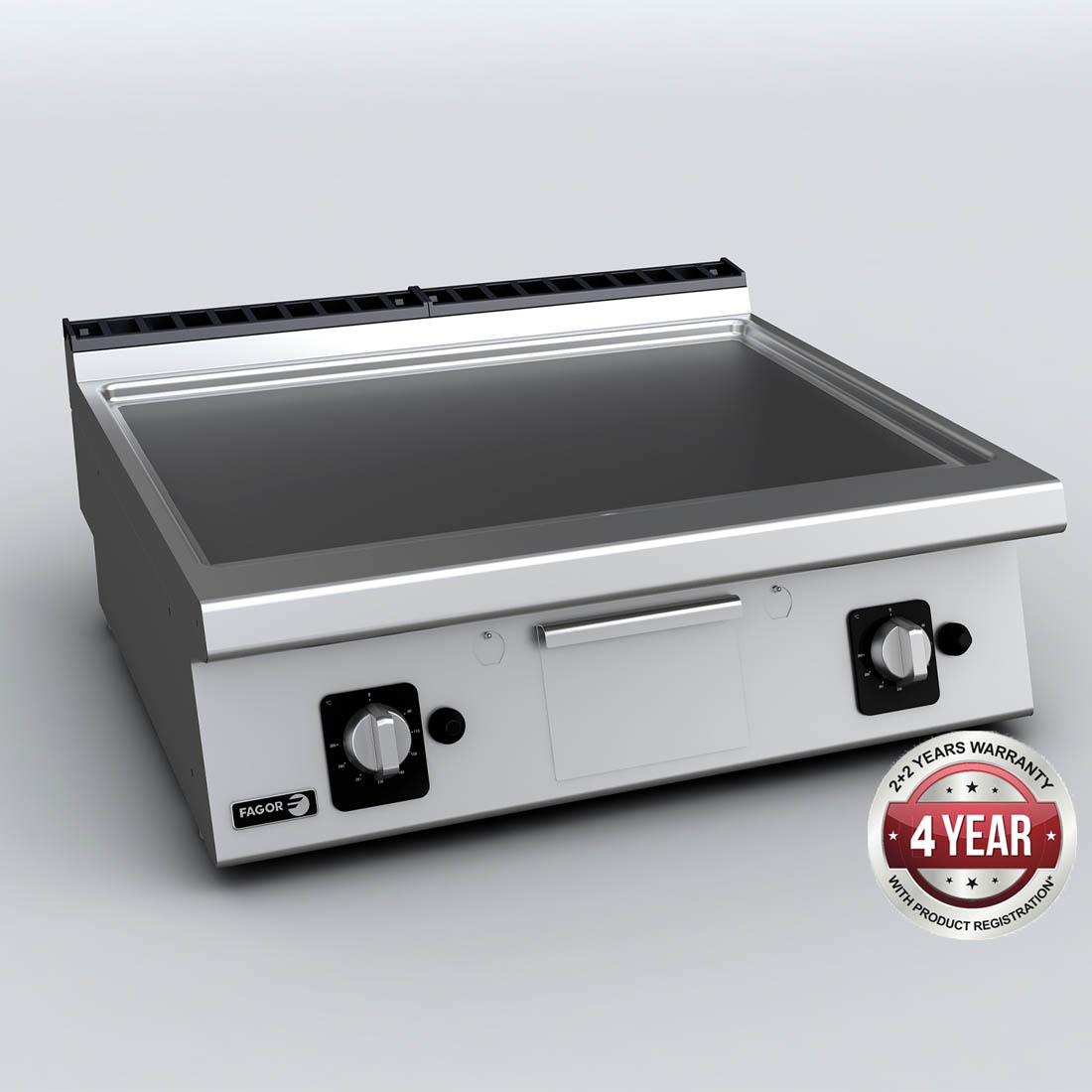 BENCH TOP CHROME GAS GRIDDLE NG - FT-G710CL