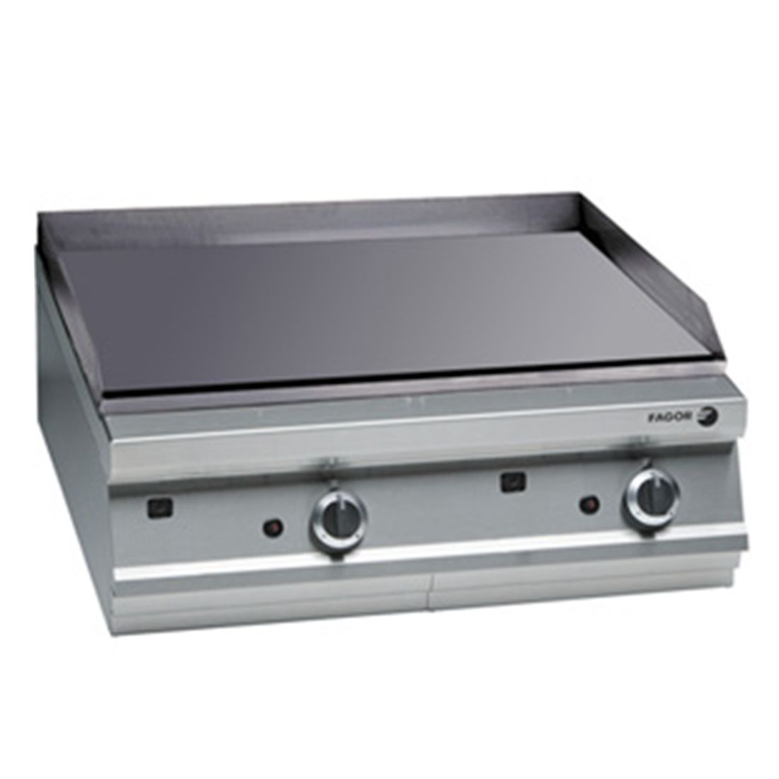 FAGOR 900 SERIES NATURAL GAS CHROME 2 ZONE FRY TOP FTG-C9-10L
