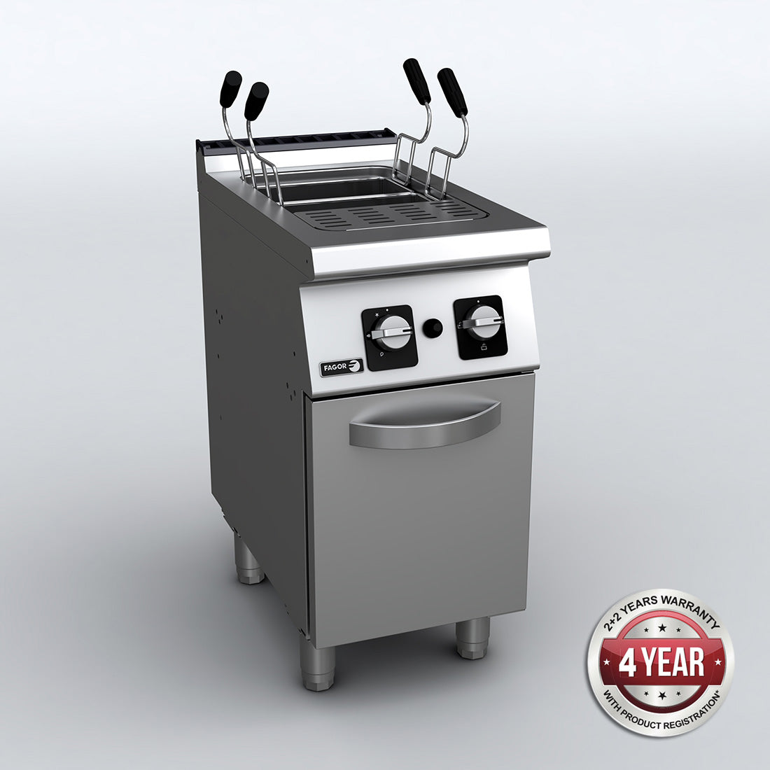 FAGOR KORE 700 SERIES GAS PASTA COOKER WITH 2 BASKETS - CP-G7126