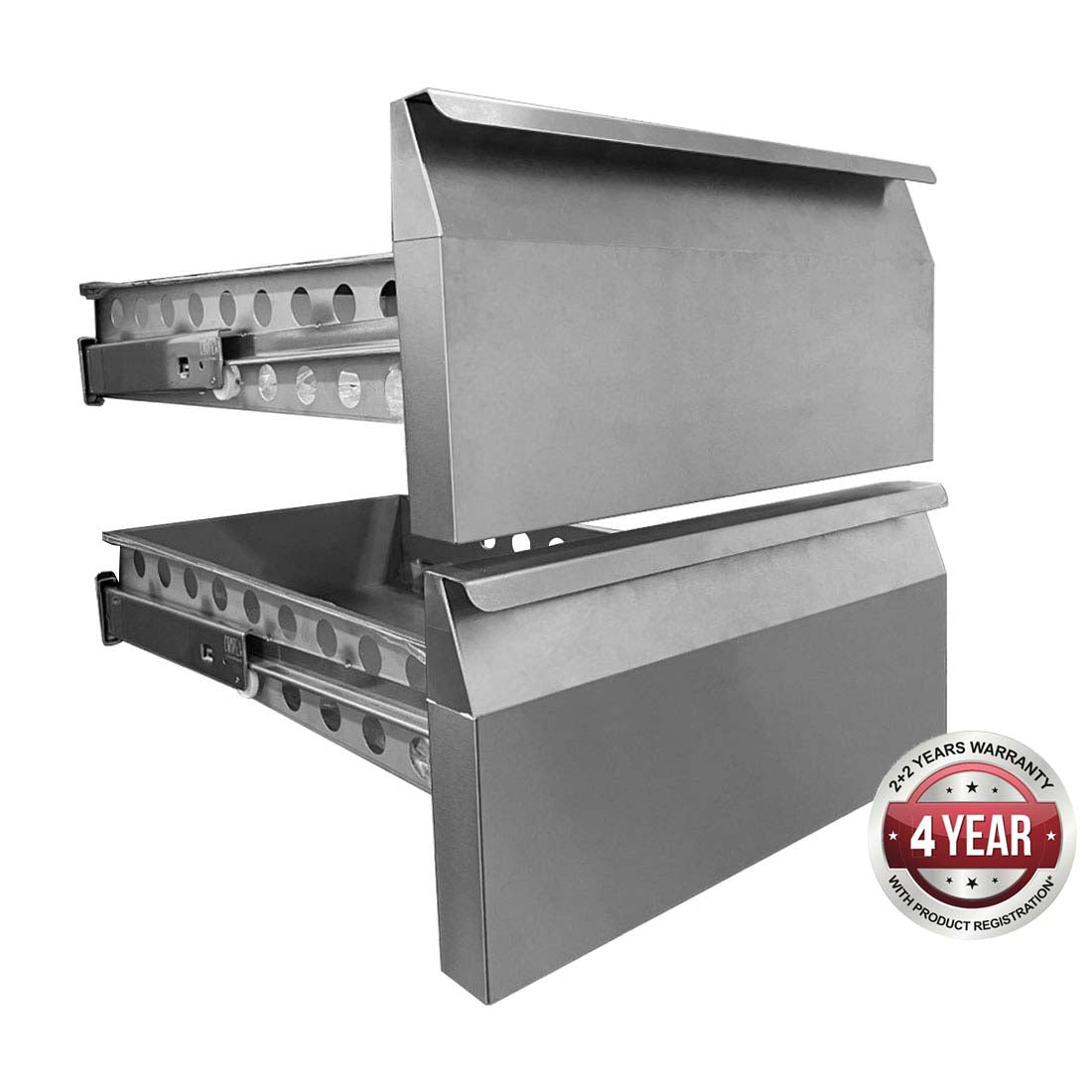 OPTIONAL SET 2 DRAWERS FOR SOLID DOOR UNITS - GN-2DRAWER