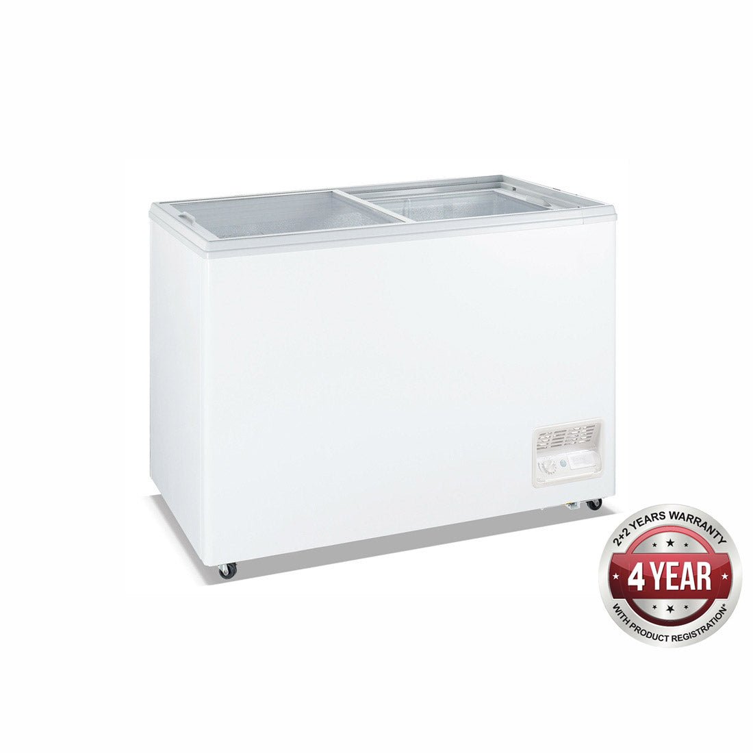 Heavy Duty Chest Freezer with Glass Sliding Lids - WD-520F