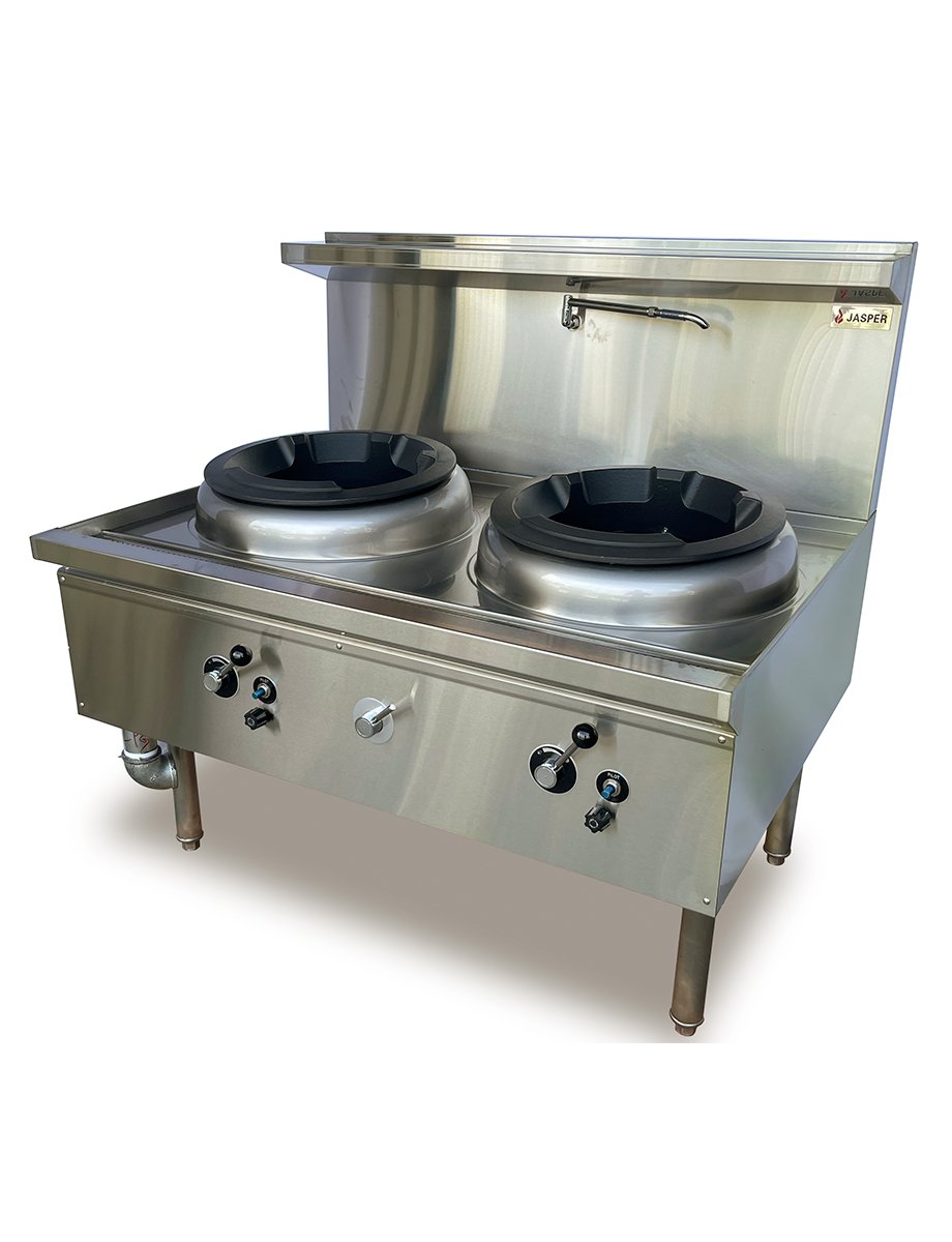 JASPER JA-2CB-L Double Wok Range(chimney burner) LPG