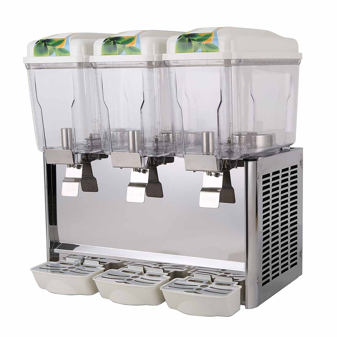 TRIPLE BOWL JUICE DISPENSER - KF12L-3