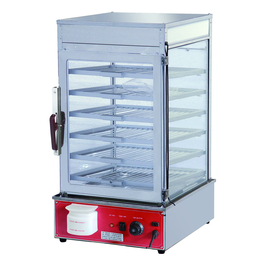 HEAVY DUTY ELECTRIC STEAMER DISPLAY CABINET  1.2KW - MME-500H-S