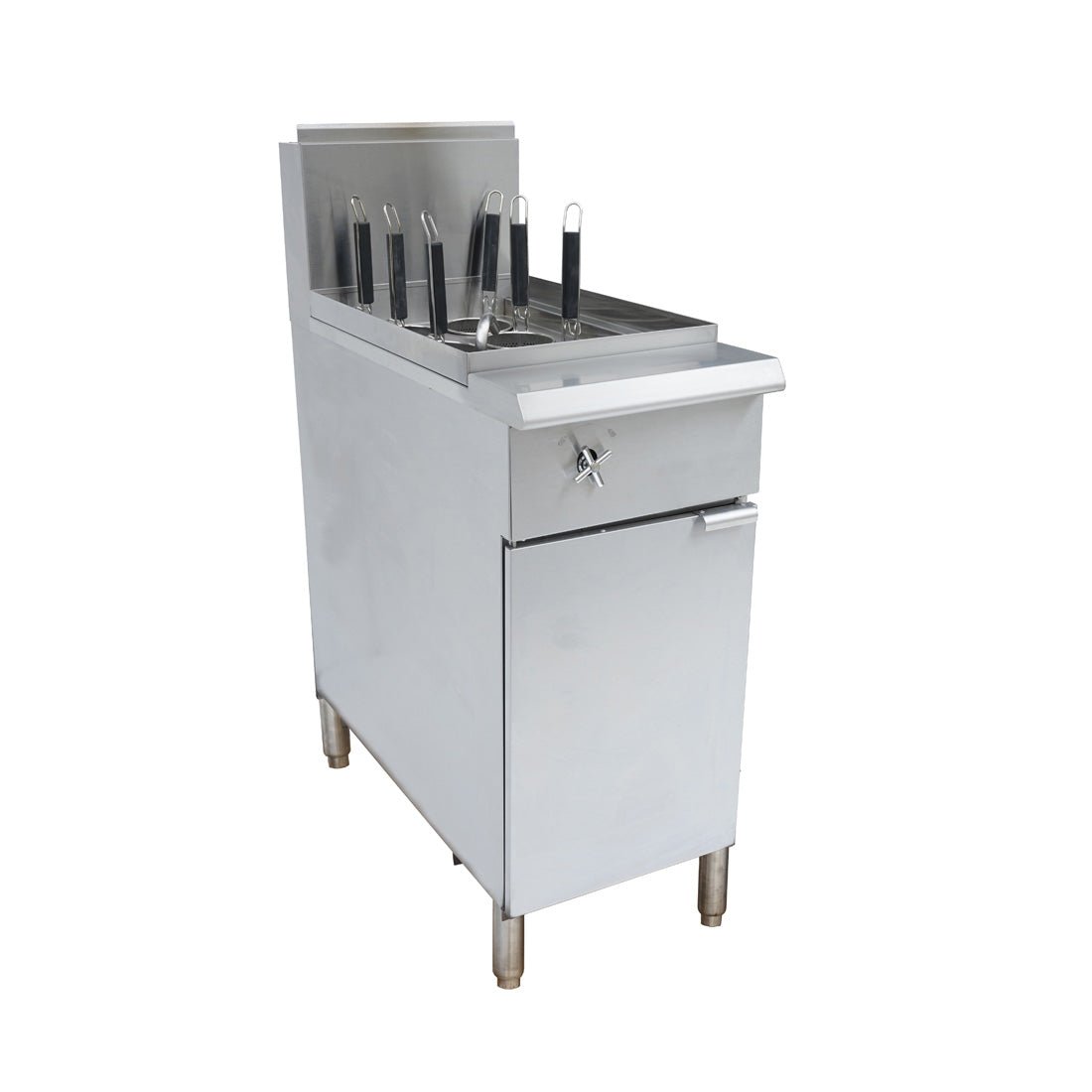 PC150-6LPG - V Pan LPG 6 Baskets Pasta and Noodle Cooker