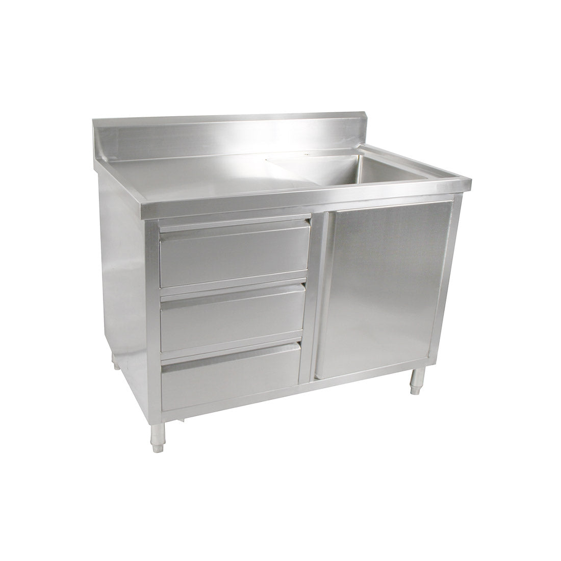 SC-6-1200R-H CABINET WITH RIGHT SINK