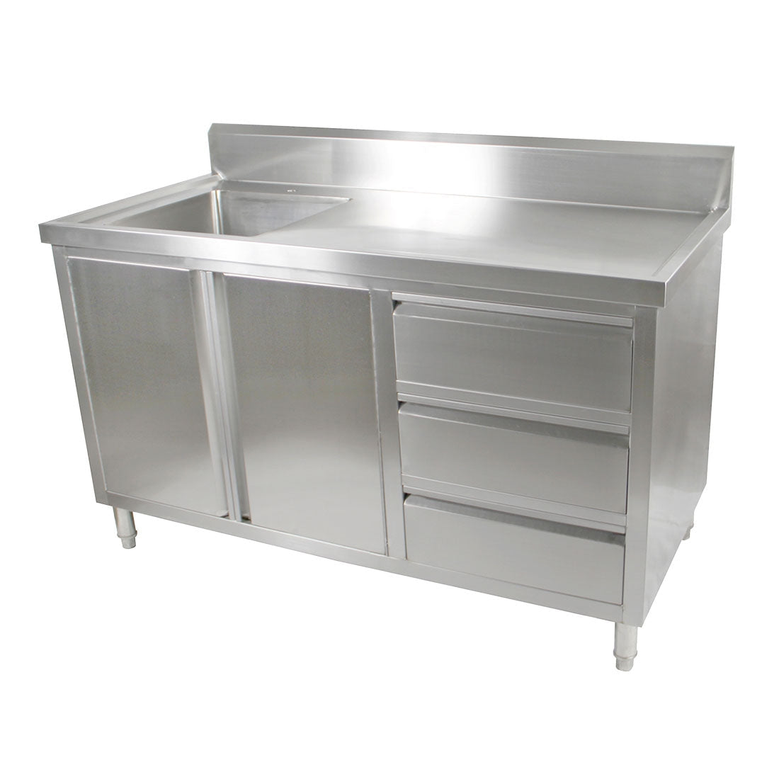 SC-6-1500L-H CABINET WITH LEFT SINK