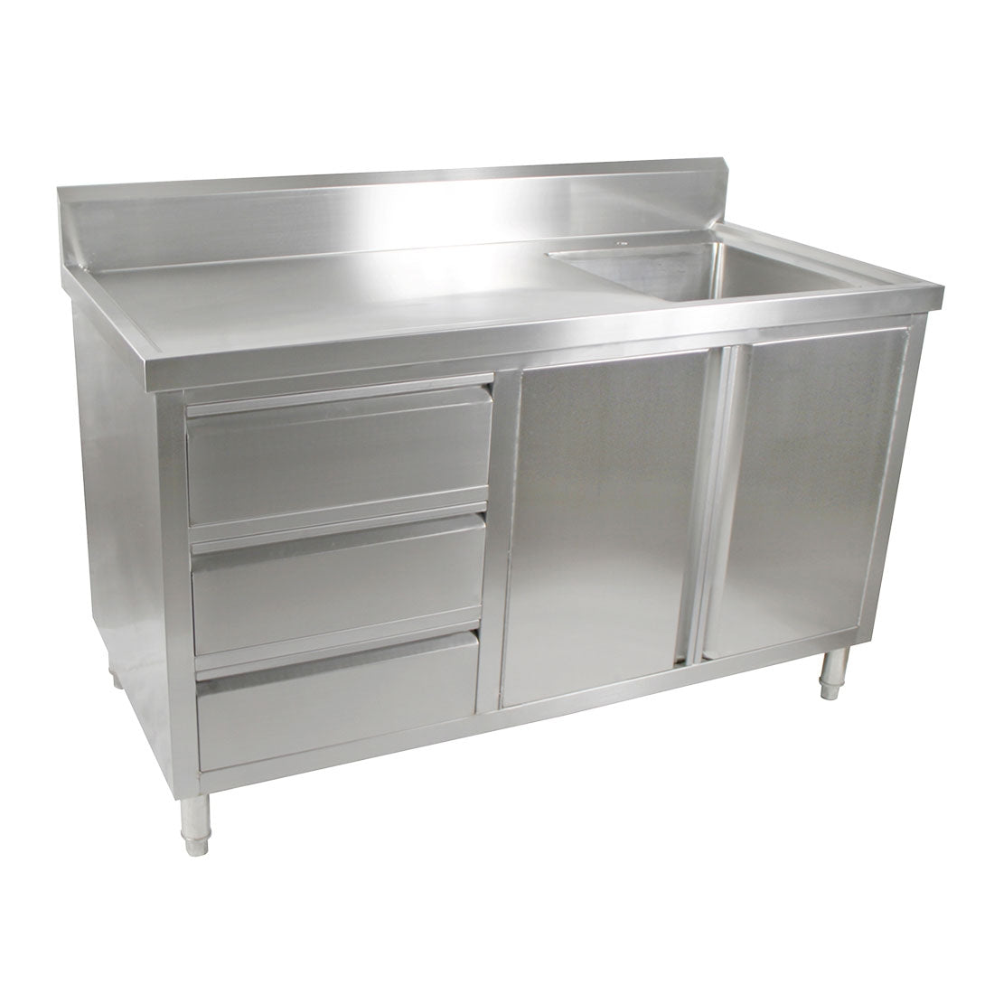 SC-6-1500R-H CABINET WITH RIGHT SINK