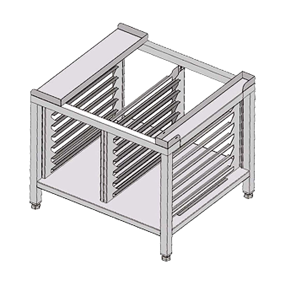 FAGOR STAND WITH 12 SETS OF GUIDES TO HOLD 1/1GN TRAYS - SH-11-B