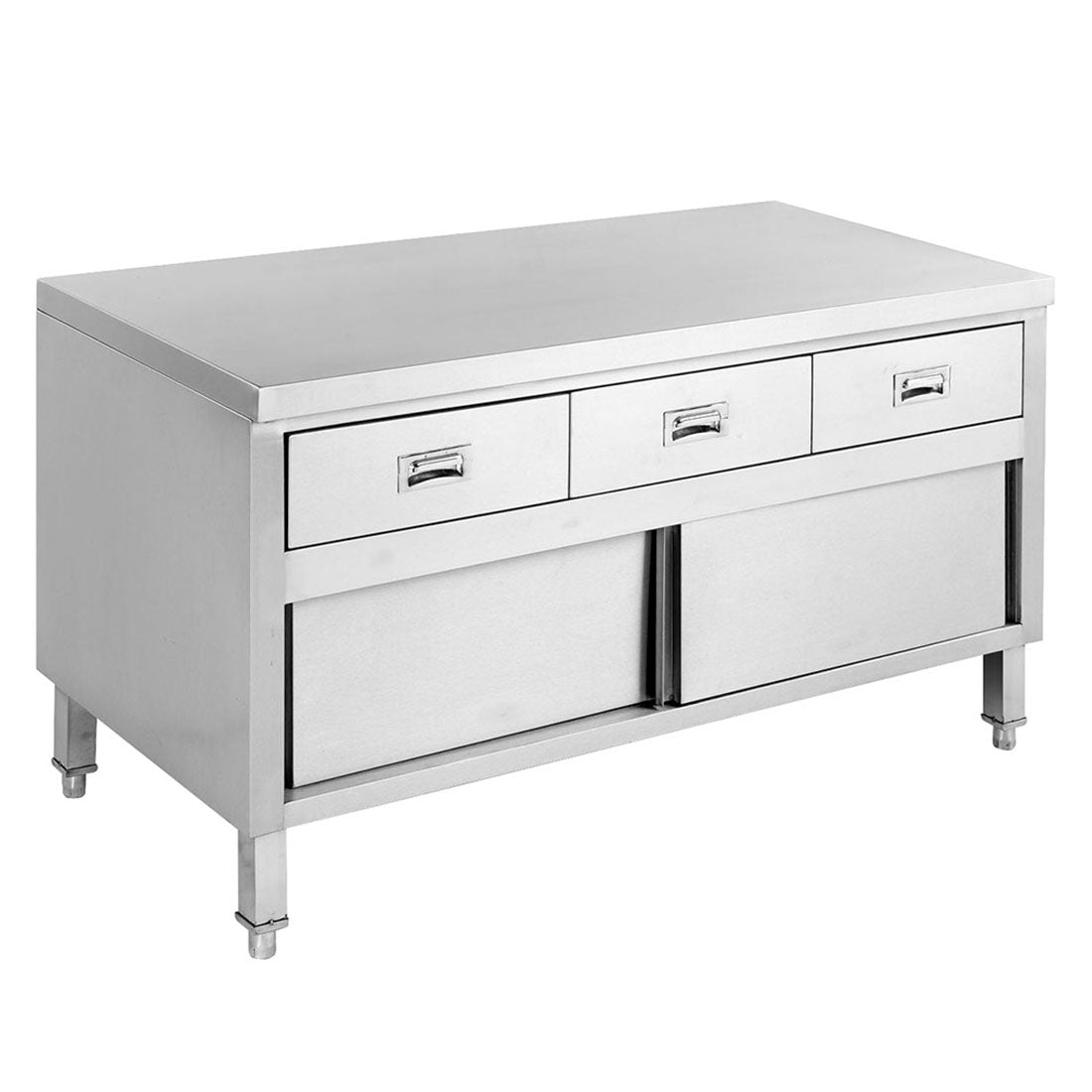 BENCH CABINET WITH 3 DRAWERS & DOORS - SKTD6-1200