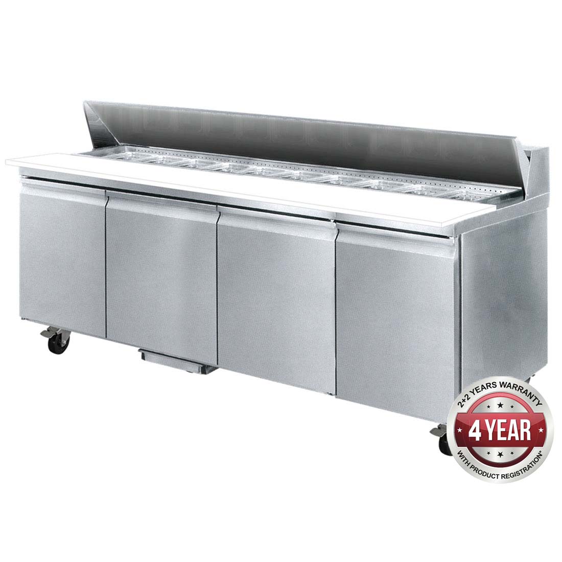 SLB240 FOUR DOOR SANDWICH BAR