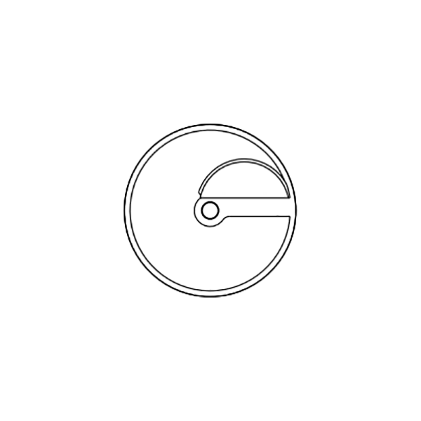 SLICER (ALUMINIUM, SEMI CIRCULAR) 10MM SINGLE BLADE - SS010