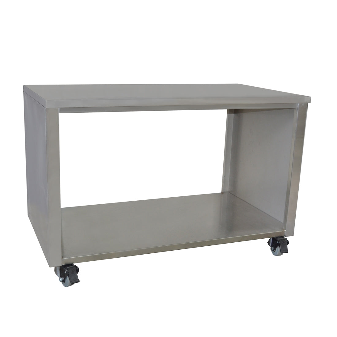 STAINLESS STEEL PASS THROUGH CABINET ON CASTORS 1500MM STHT-1500S