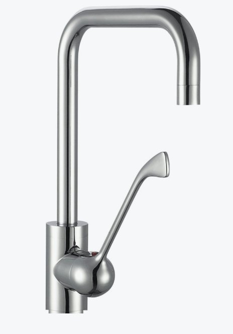 Sunmixer Deck Mounted Faucet with Wrist-Action Handle T20111