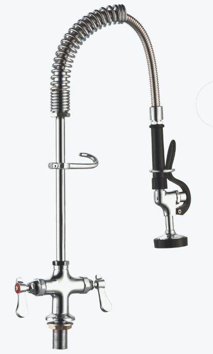 Sunmixer Mini Pre Rinse Unit with 180mm Riser and 560mm Hose T98001MN-1