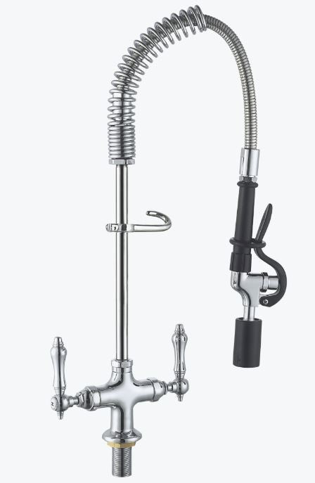 Sunmixer Mini Pre Rinse Unit with 180mm Riser and 560mm Hose T98001MN-1C