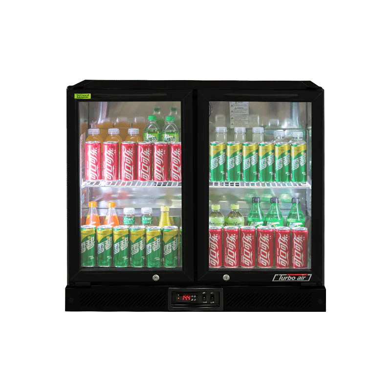 TB9 - 8H - SWBBB - N Turbo Air Glass 2 swing doors