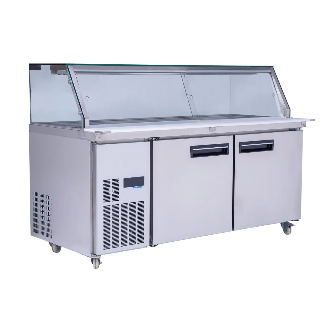 Thermaster 1.8m Cold Salad & Noodle Bar 5x1/1 GN Pans PG180FA-XG