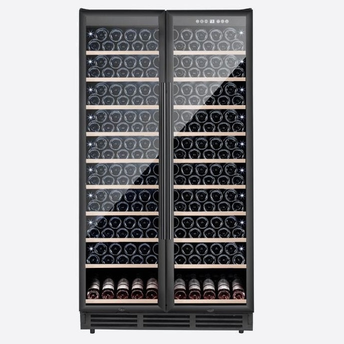 THERMASTER 710L DUAL ZONE TWO DOOR PREMIUM WINE COOLER WB-218B