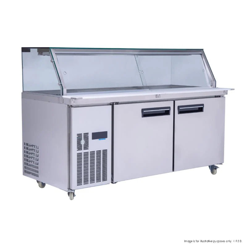 Thermaster Cold Salad & Noodle Bar 5x1/1 GN Pans PG180FA - XG