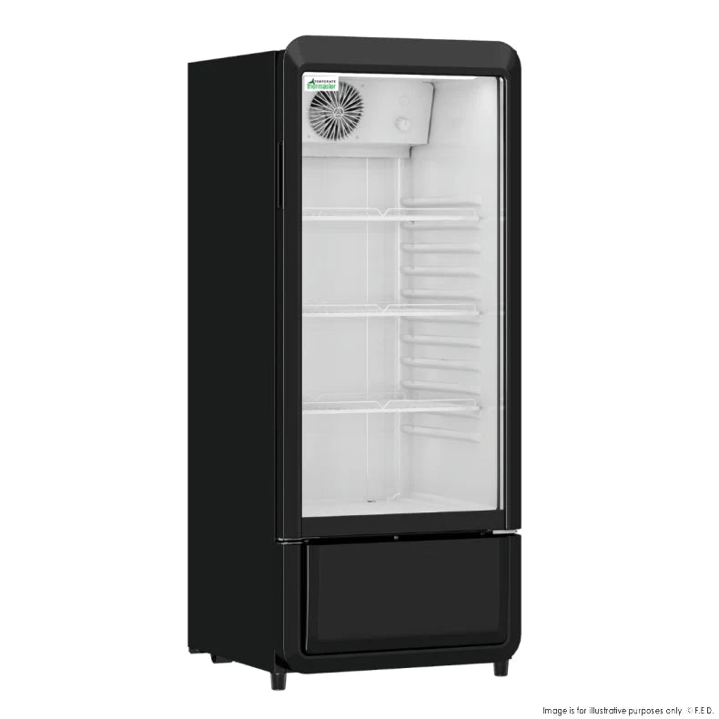 Thermaster Upright Glass Door Beverage Fridge - SDC - 178B