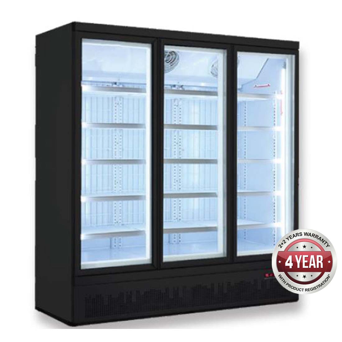 TRIPLE DOOR SUPERMARKET FREEZER - LG-1500BGBMF