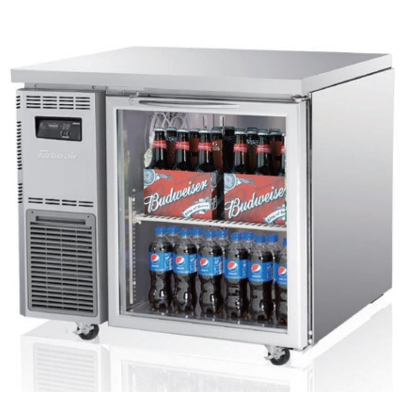 TURBO AIR KGR9-1-N (600) UNDERCOUNTER GLASS DOOR FRIDGE