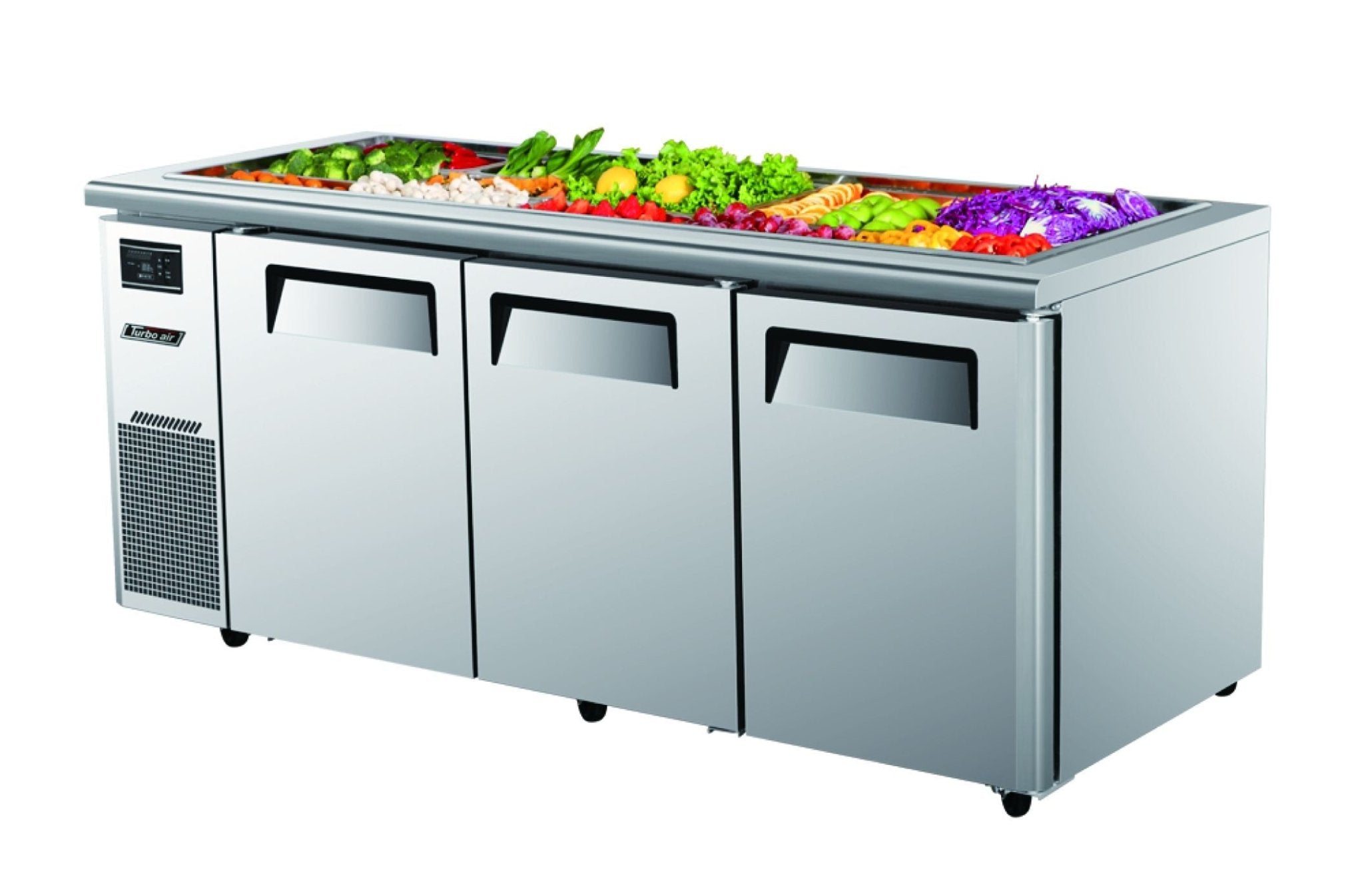 Turbo Air KSR18-3 Salad Side Prep Table Buffet