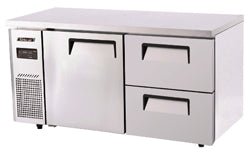 Turbo Air KUR12-2D-2 Undercounter 1 Door 2 Drawer Chiller / Fridge