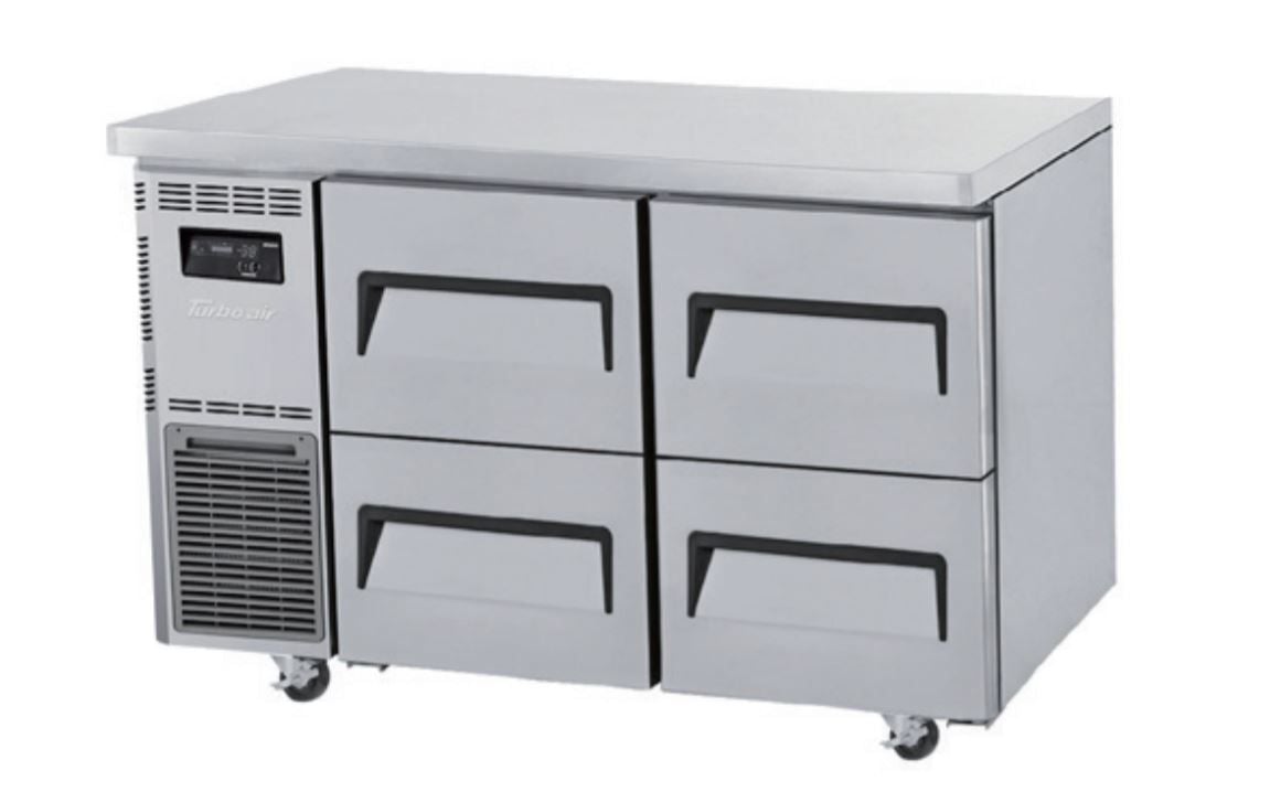 Turbo Air KUR12-2D-4 Undercounter 4 Drawer Chiller