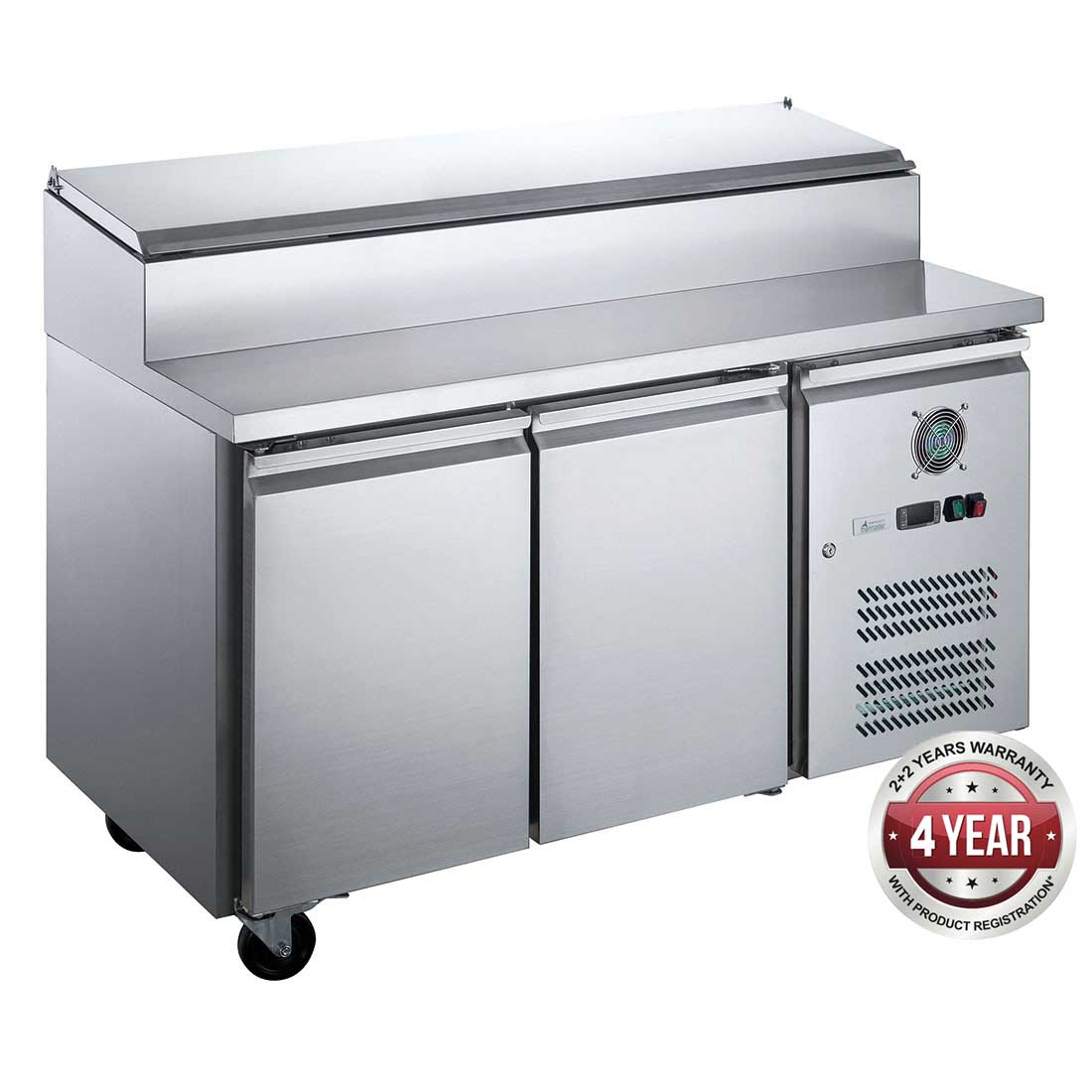 FED-X S/S TWO DOOR SANDWICH COUNTER - XSS7C13S2V