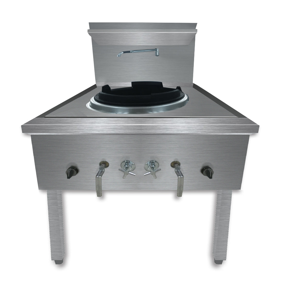 WW-1L STAINLESS STEEL WATERLESS LPG GAS SINGLE WOK